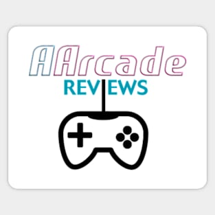 Arcade Reviews Logo Sticker